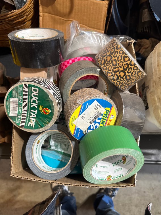 Box of duck tape