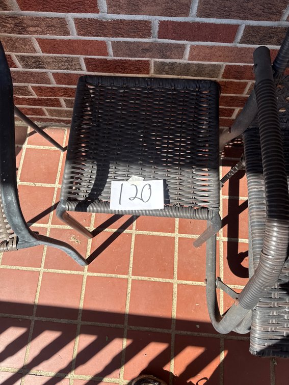 Outside coffee table
