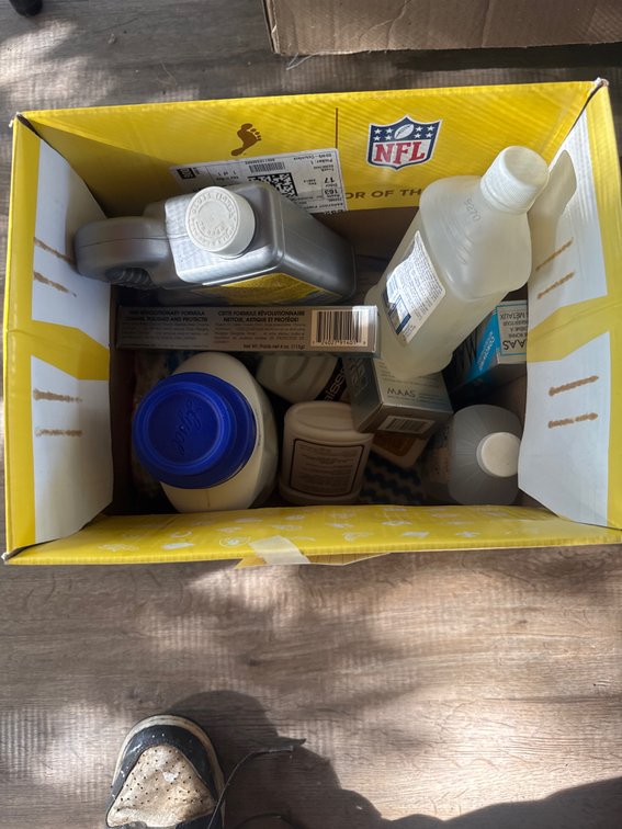Cleaning supplies