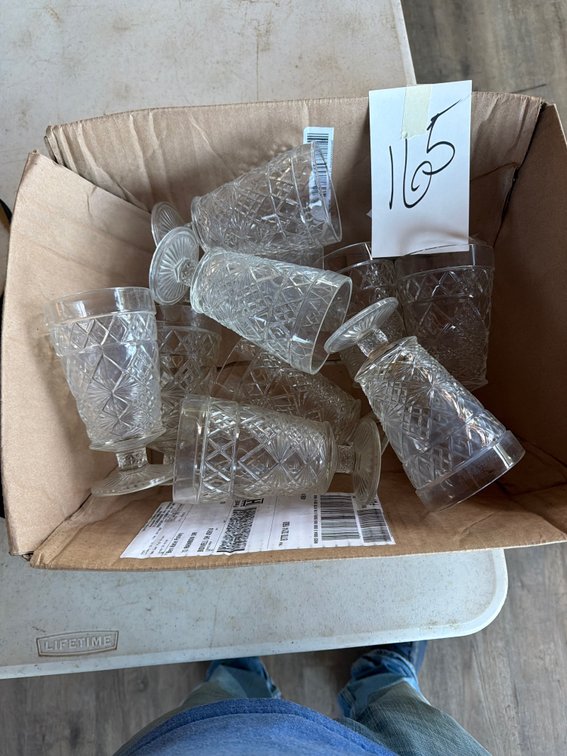 Crystal stemware