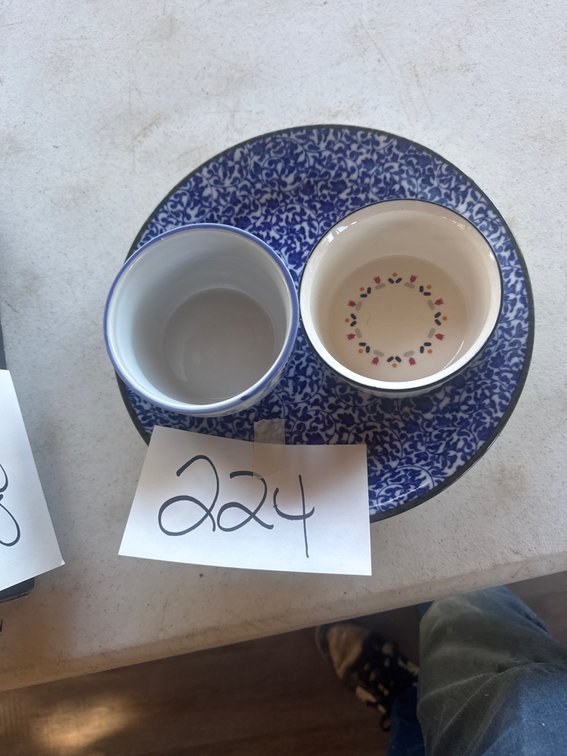 Plates and cups