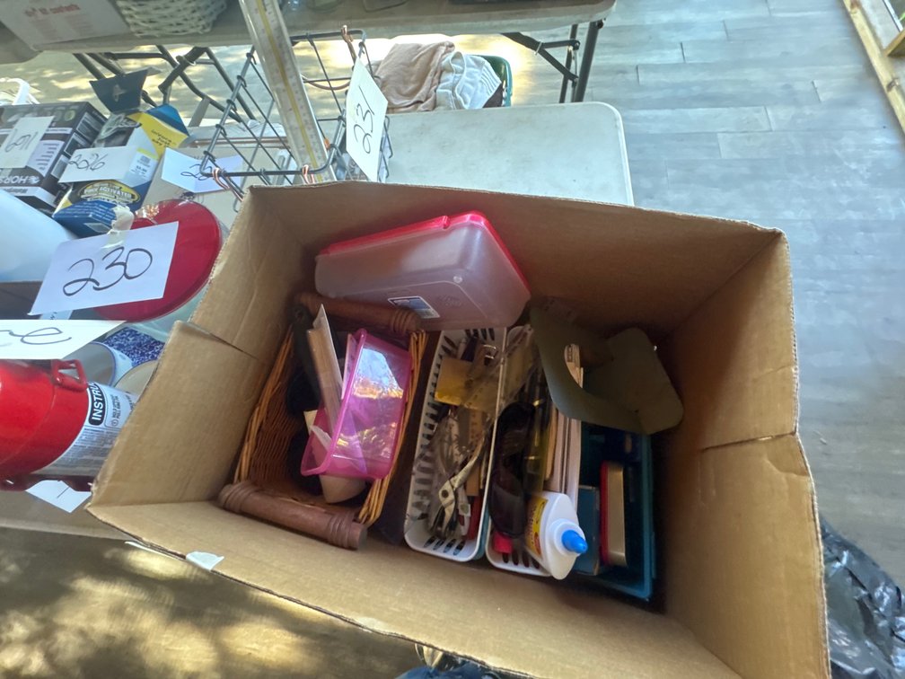 School supply box