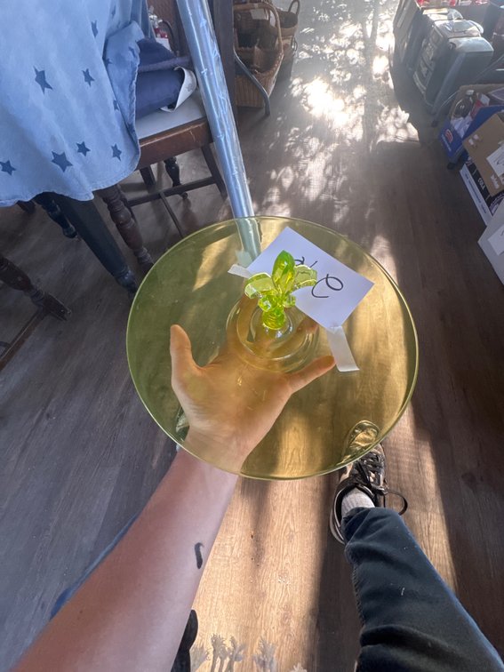 Green glass