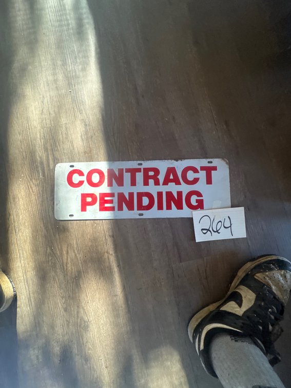 Contract pending sign