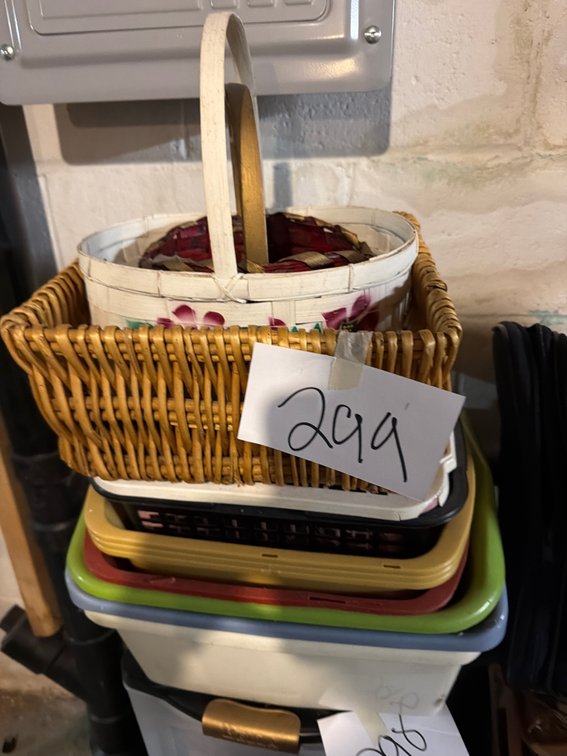 Basket and totes