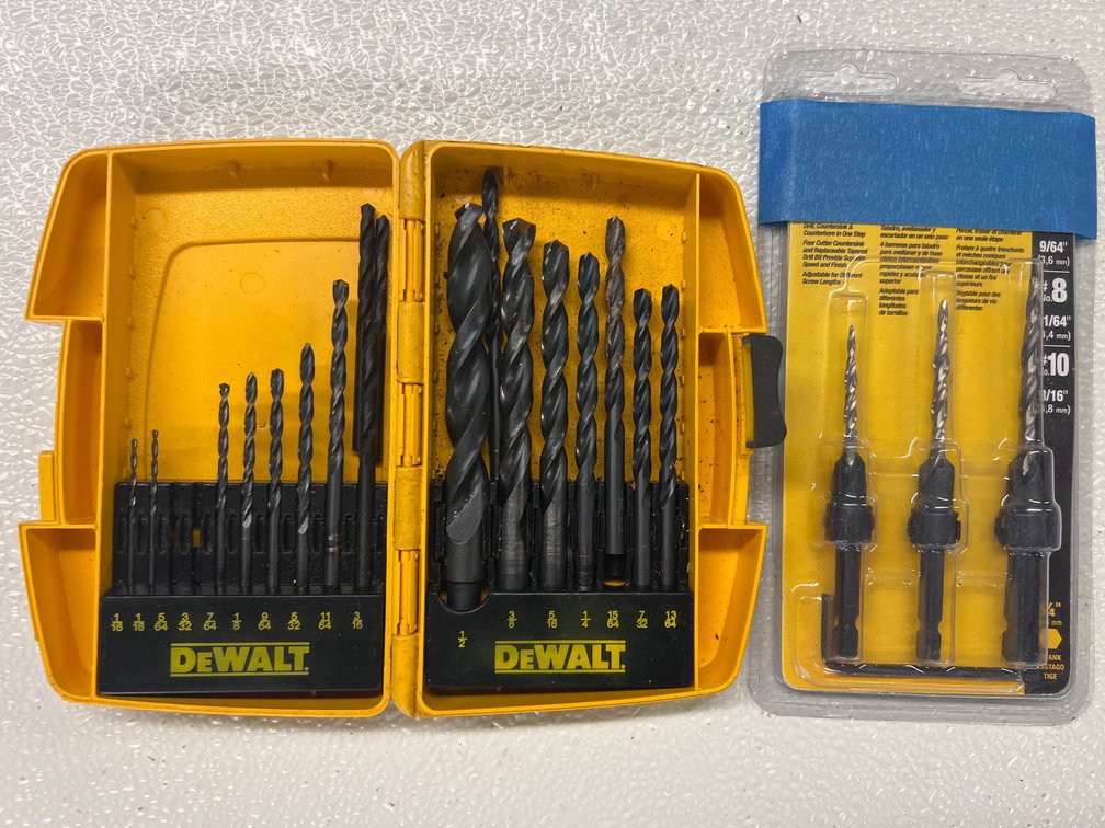 Dewalt Bit & Countersink Set