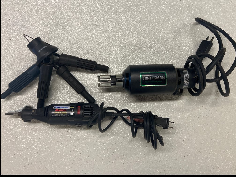 Lot of Two Dremel Tools and Acessories