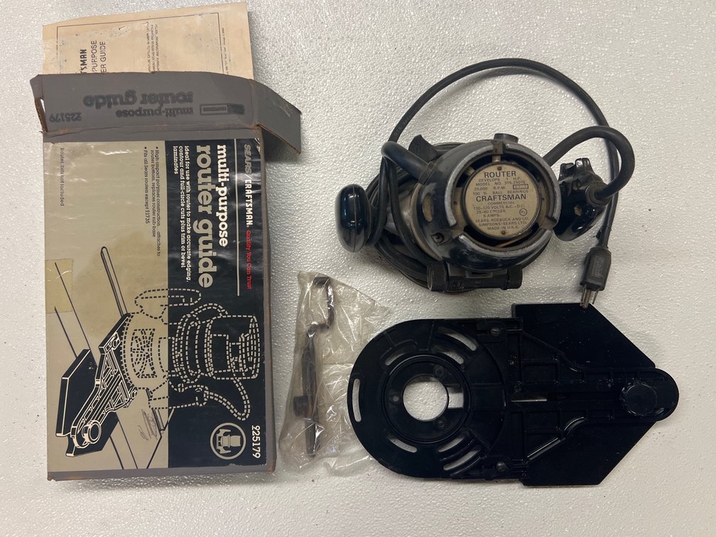 Craftsman Router & Guide 