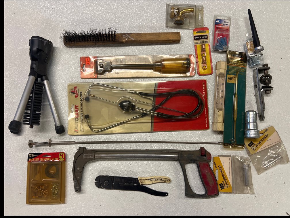 Autocraft Automotive Stethoscope & Assorted Shop Tools