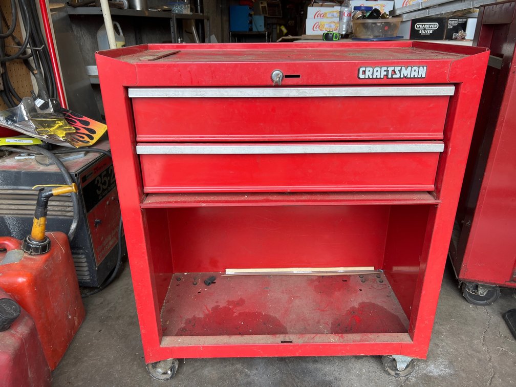 Craftsman Rolling 2Drawer Tool Cabinet 30.5Hx26.5Wx14D