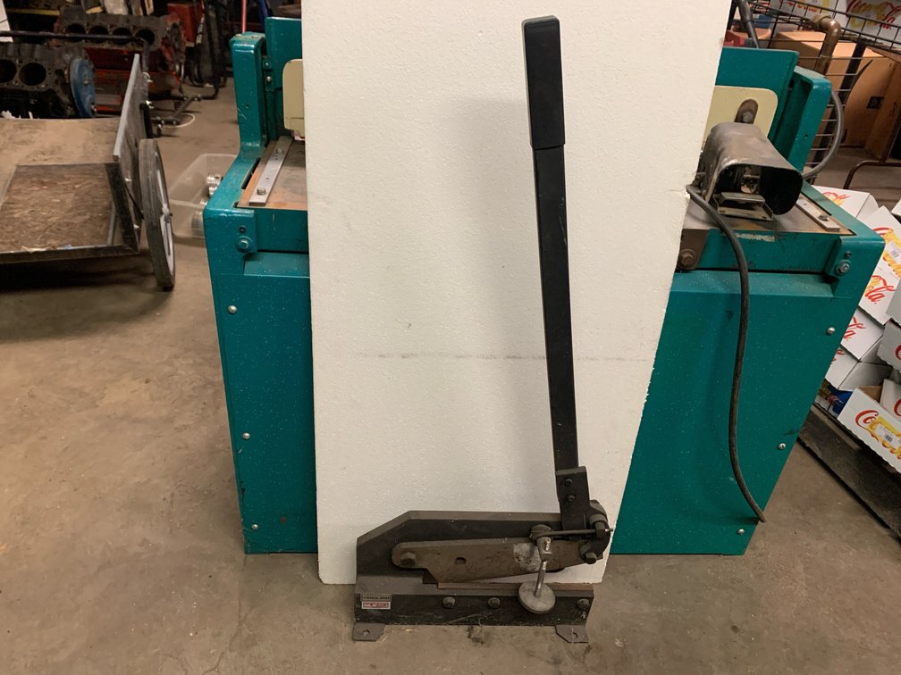 Manual Metal Shear With 12” Blade