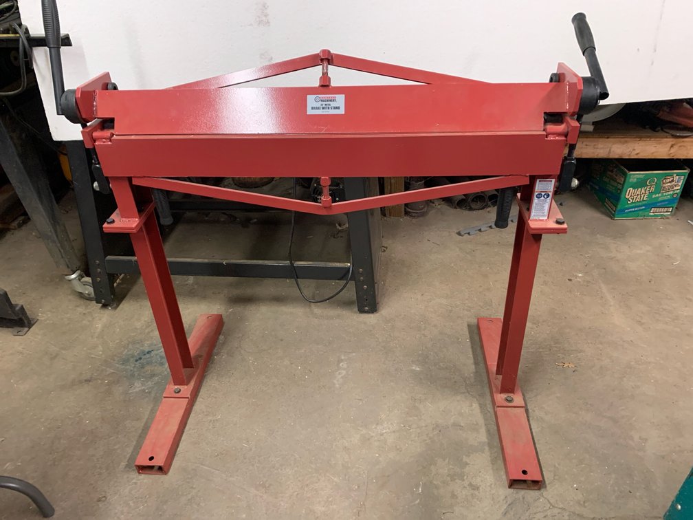 Central Machinery Metal Brake With Stand