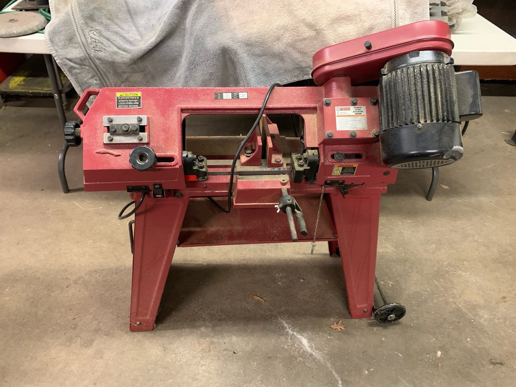 Central Machinery Metal Cutting Band Saw