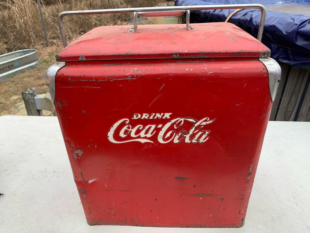 Vintage Coca Cola Cooler