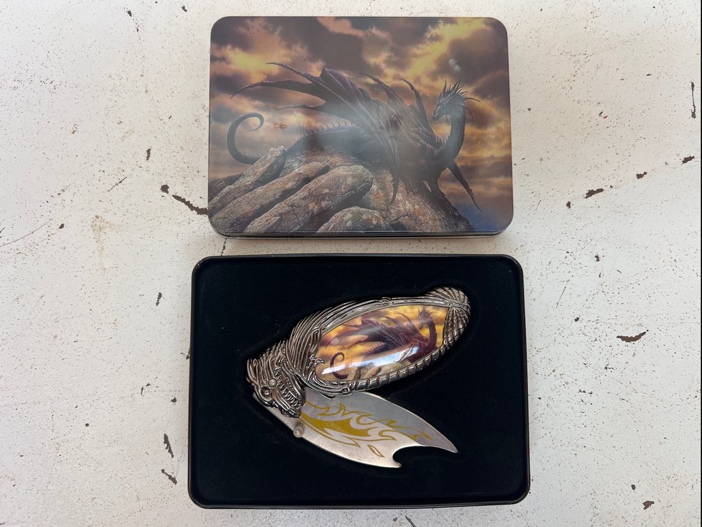 Boris Vallejo Mistress of Fire - Franklin Mint Collectable