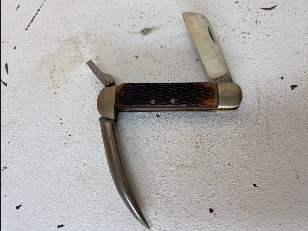 Schrade 735 SS Sailor’s Marlin Spike Knife