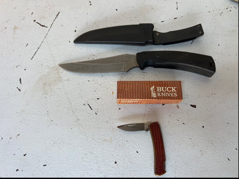 Lot of Two Buck Knives