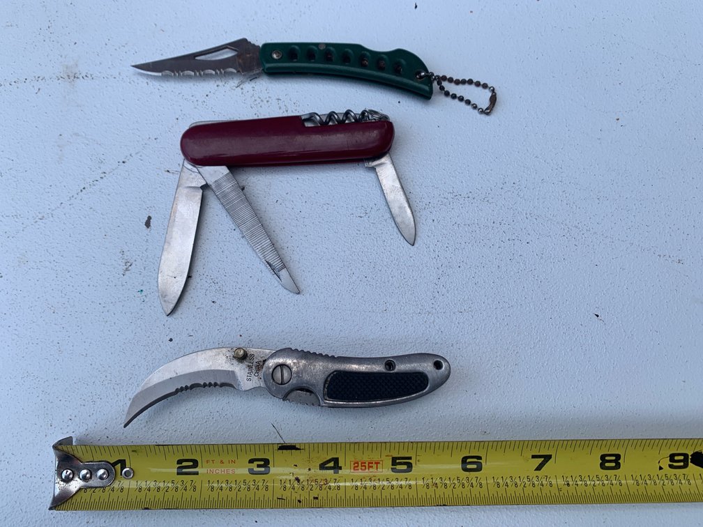 Lot Of Three Pocket Knives