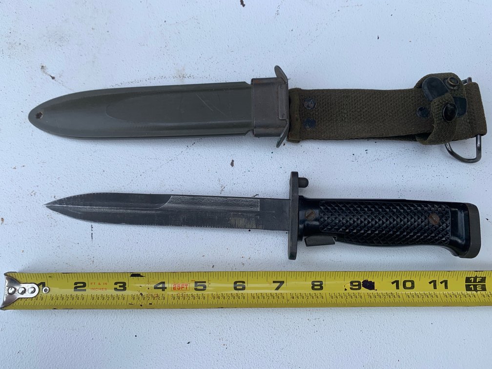 U.S. Military M8A Bayonet With Sheath