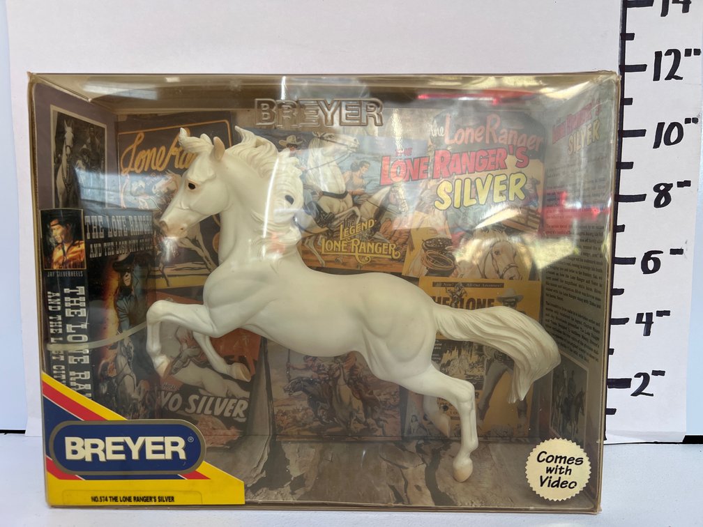 Breyer The Lone Ranger’s Silver w/Video - New in Box