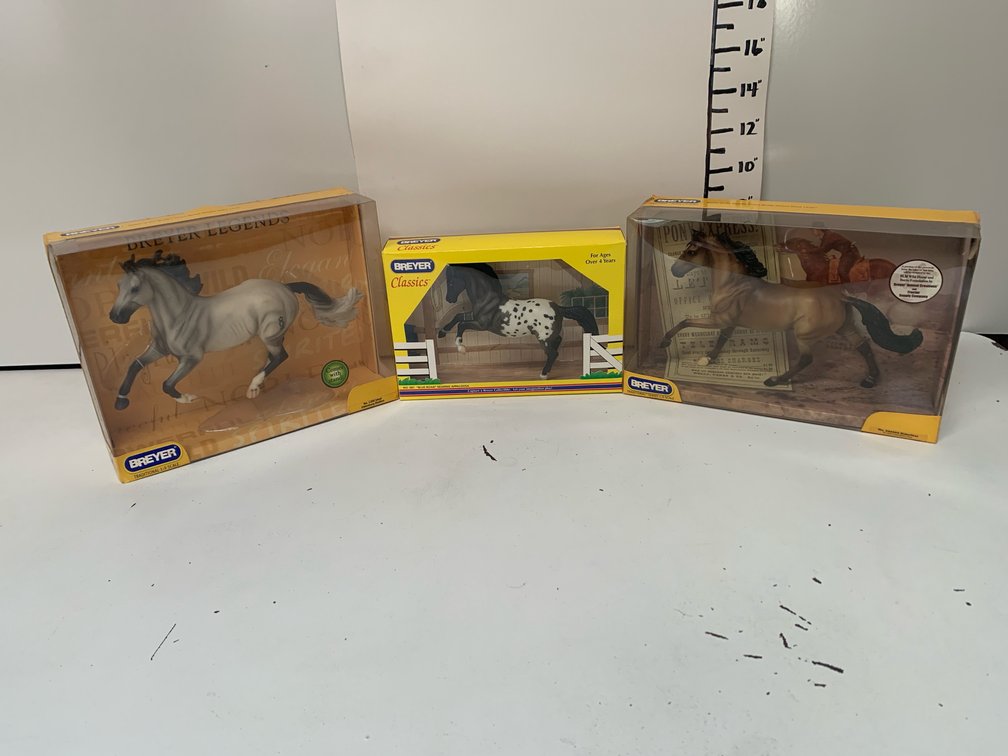 3 Breyer Horses New In Box