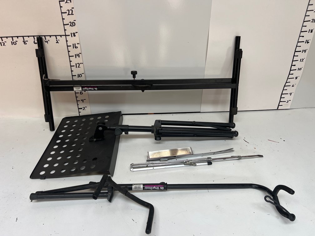 Lot of Two Music, Keyboard & Guitar Stands