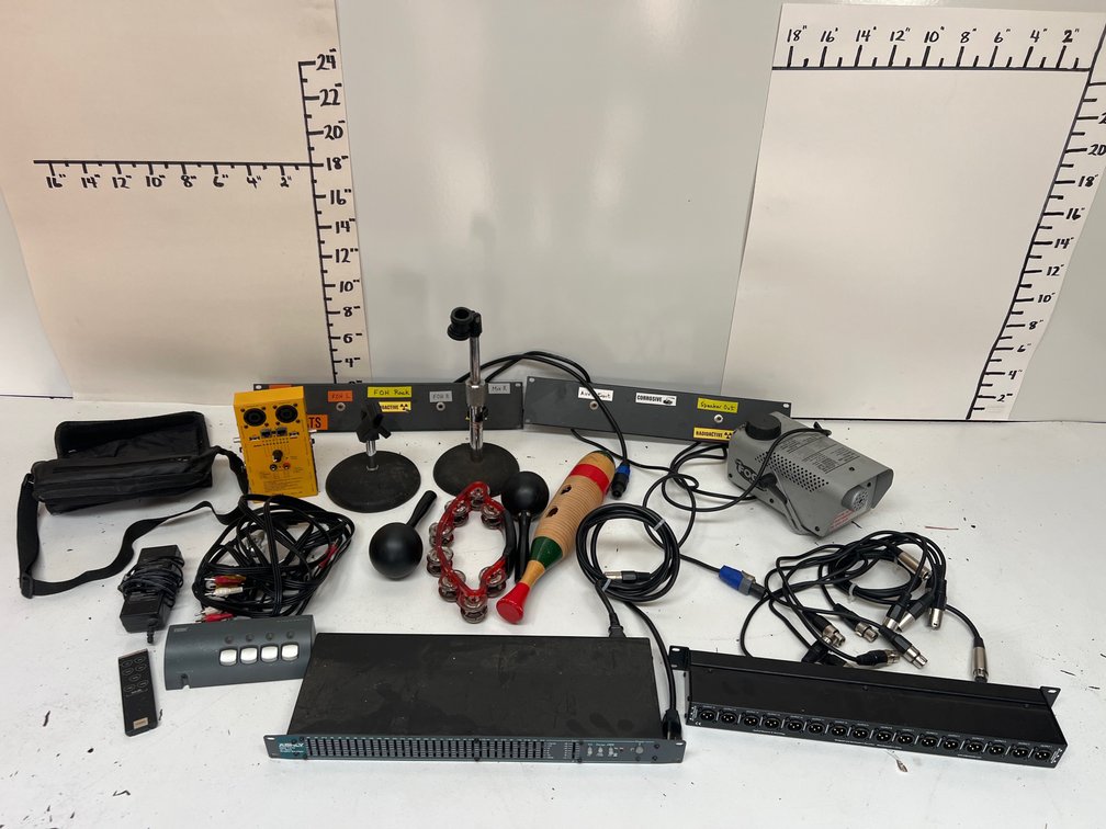 Lot of Musical/Sound Equipment & Fog Machine