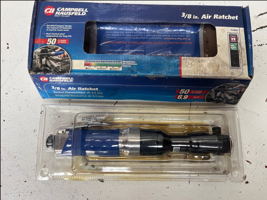 Campbell Hausfield 3/8” Air Ratchet New in Box