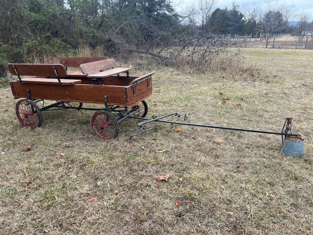 Pony Wagon - Two Pony or Single Pony - Bed 92” Long x 33” Wide