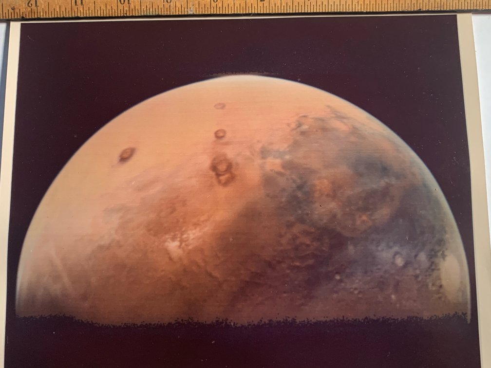 Picture Of Mars Taken From A Spacecraft