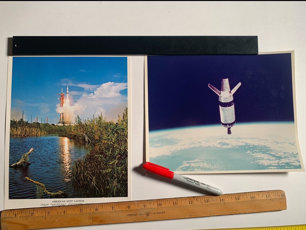 Two 8”x10” Spacecraft Photos