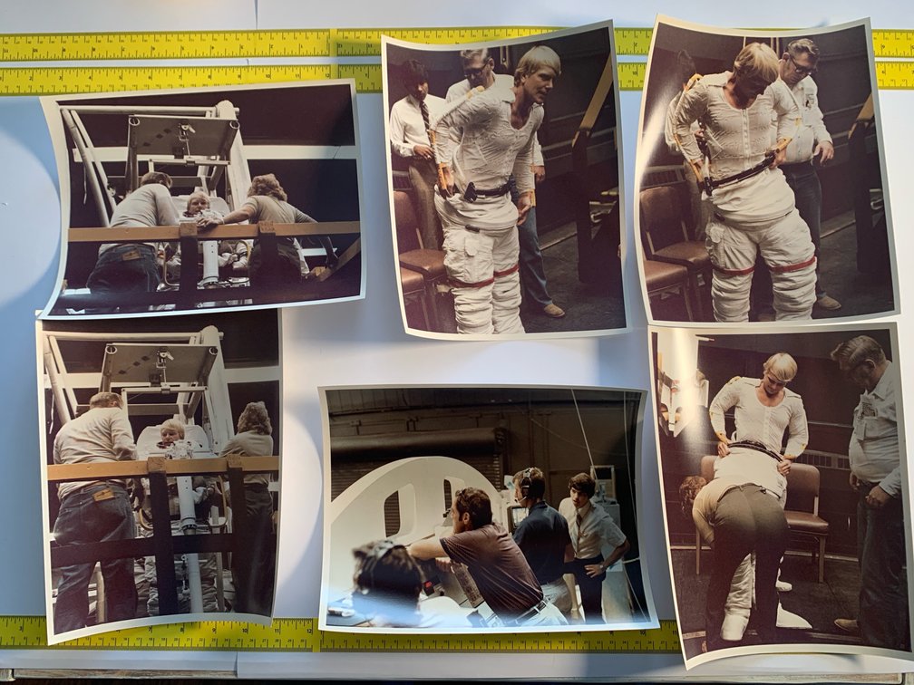 Six 8”x10” Prints Of People At Work In the NASA Training Center