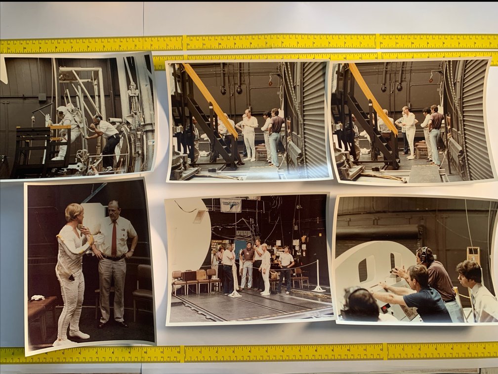Six 8”x10” Prints Of People At Work In the NASA Training Center