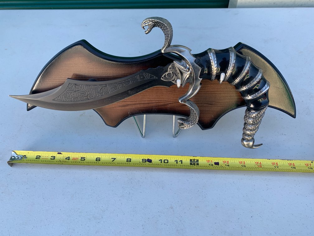 Knife With Stand.  Made In China