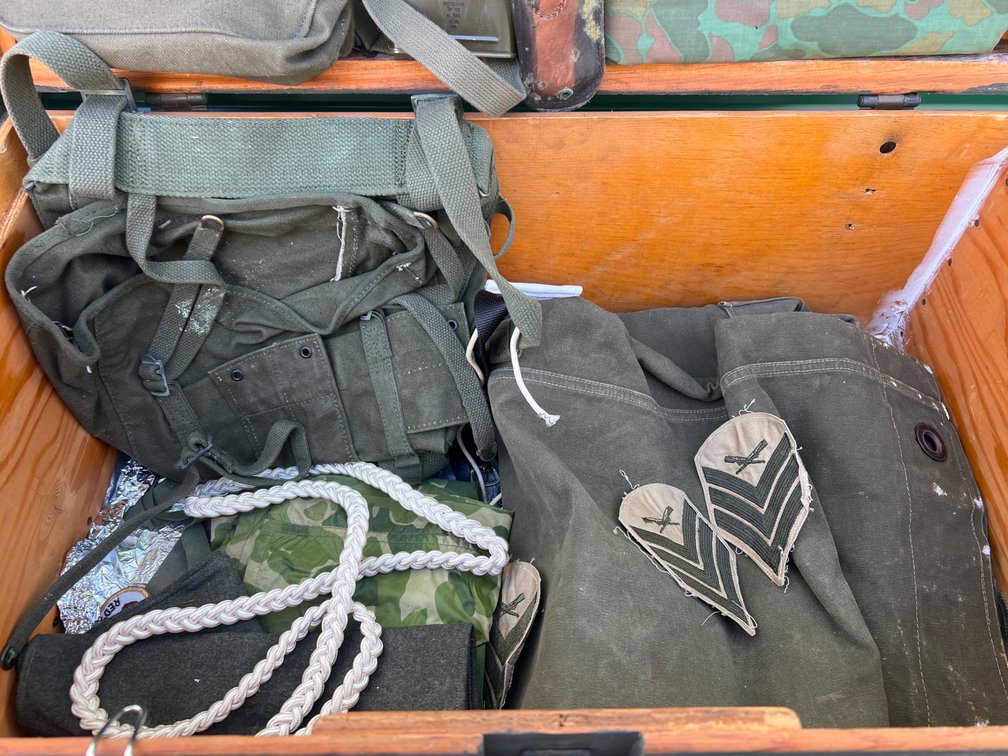 Vintage US Military Survival Kit with Contents