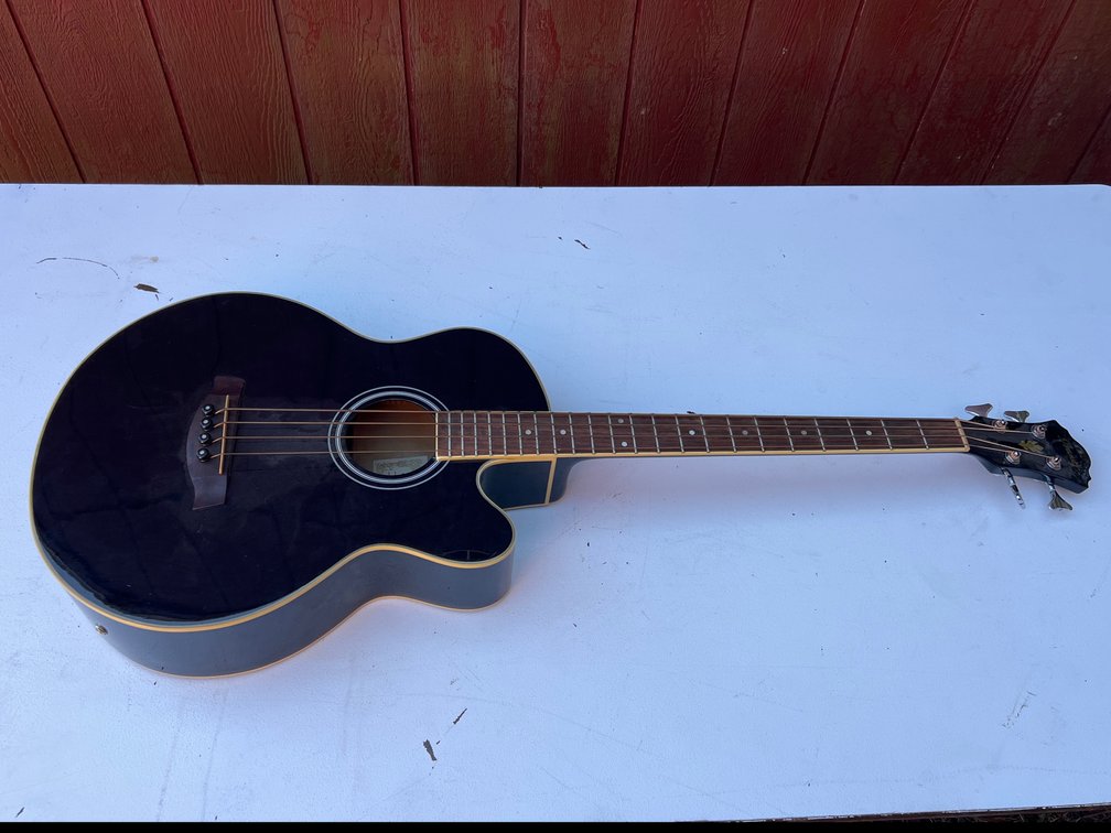Ibanez AEB5E Acoustic-Electric Bass Guitar