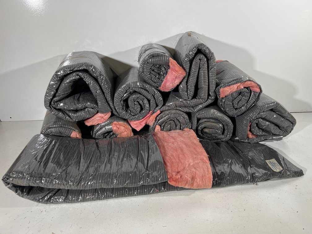 11 Pieces 62” Each of Pipe & Equipment Covering Insulation Cover