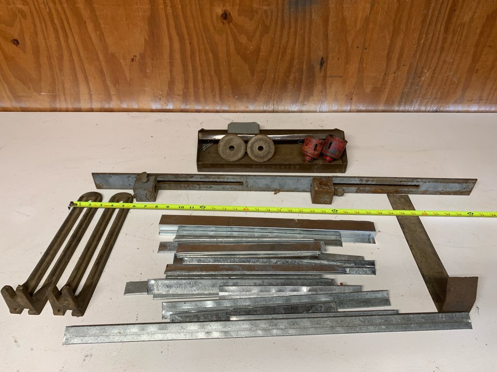 Sheet Metal Tools and Connector Strips for Duct Work
