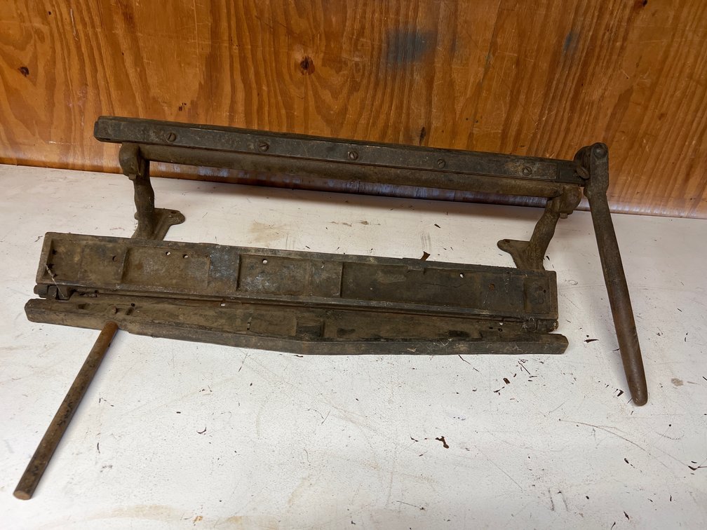 Vintage Sheet Metal Crimper