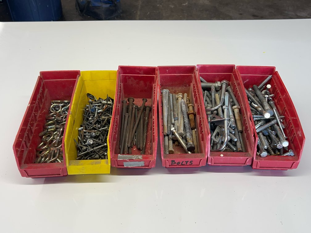 Lot of Bolts - Lags - Spikes - I Bllts & Screws