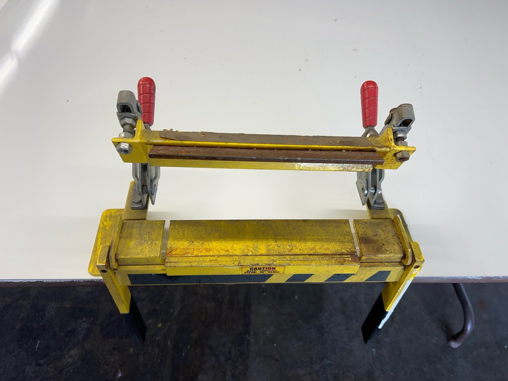 Portable Sheet Metal Brake - Blade 8.5” Long