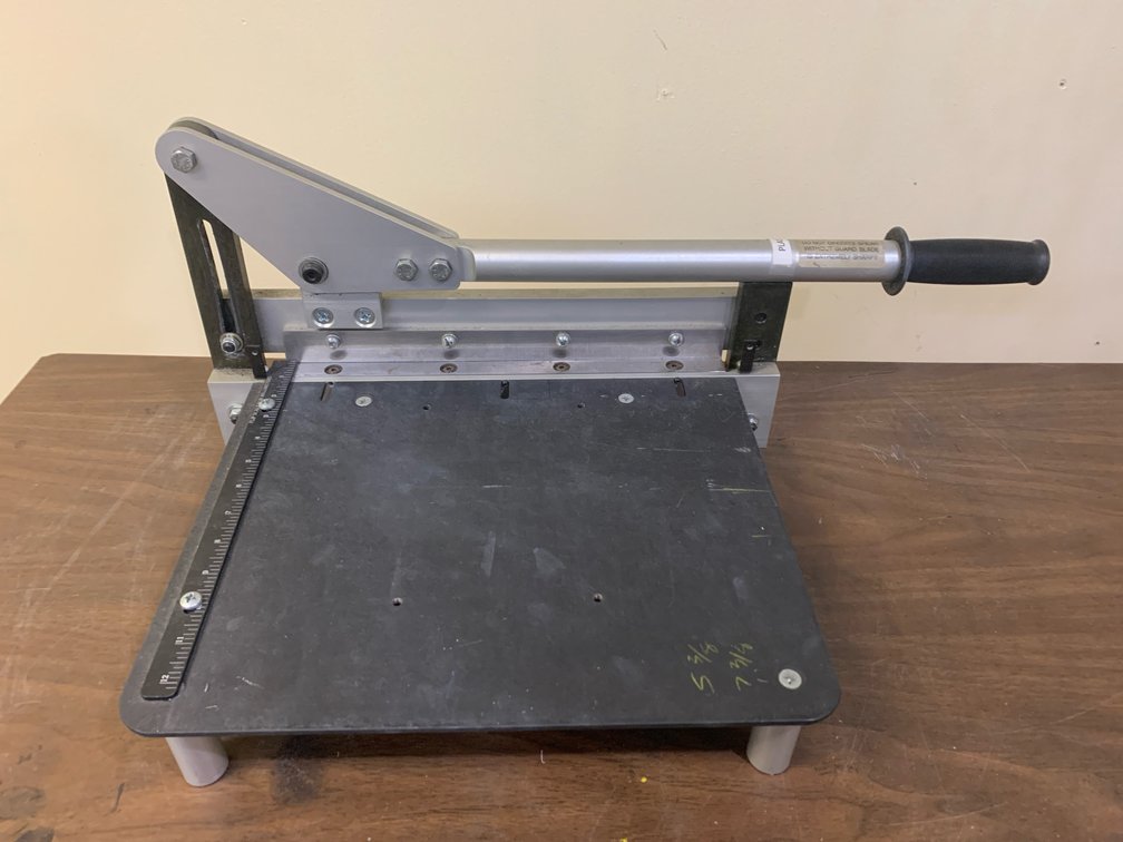 Plastic Shear For Making Plaques With 14” Blade