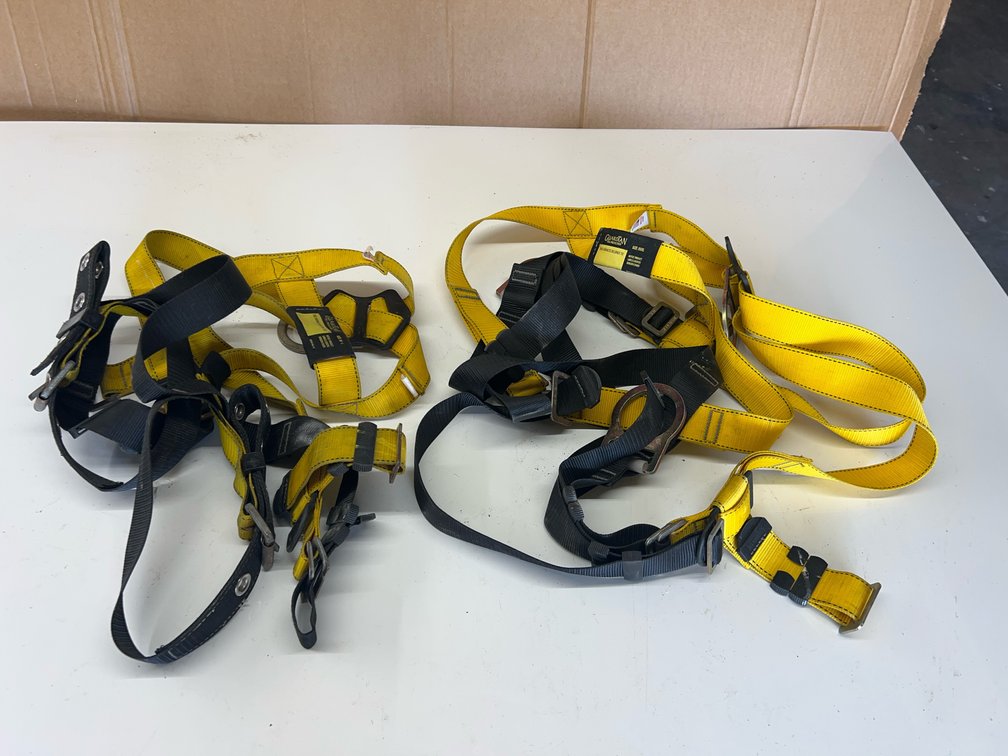 Two Guardian Safety Harnesses - One is M-L & One is XXXL