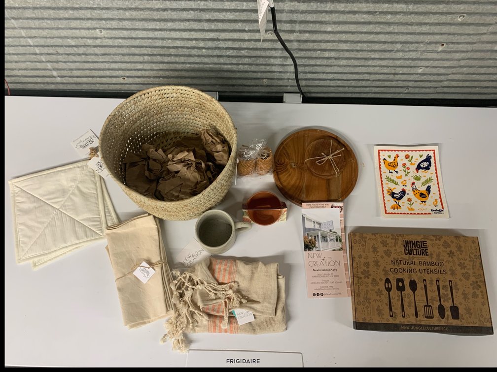 Gift Basket Donated By New Creation