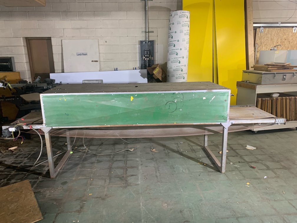 Belt Dryer For Screen Printing T-shirts.  New Heating Elements. Needs A New Belt