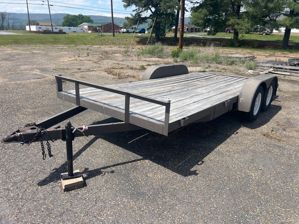 Dual Axle Flatbed 16ftx6.5ft Trailer