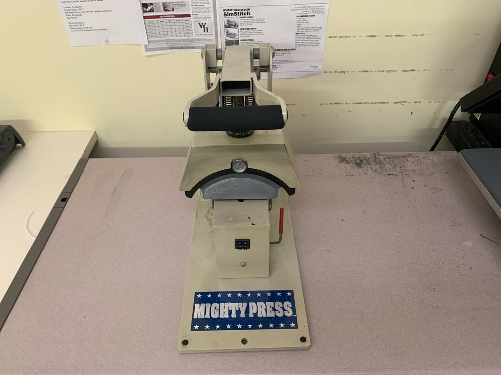 Screen Printing Hat Press