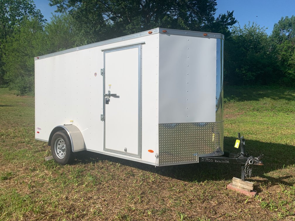 2019 Freedom V-Nose Trailer. 14’ Long Including the V. 6’ Wide. 2990 Gross Weight. Like New