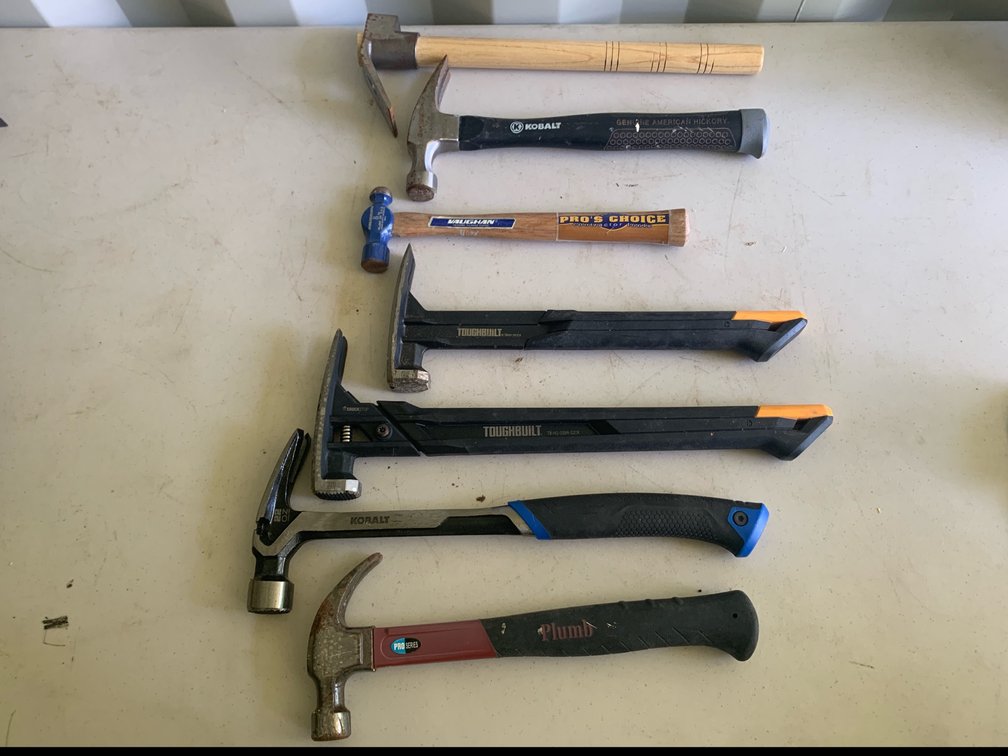 Assortment Of Hammers