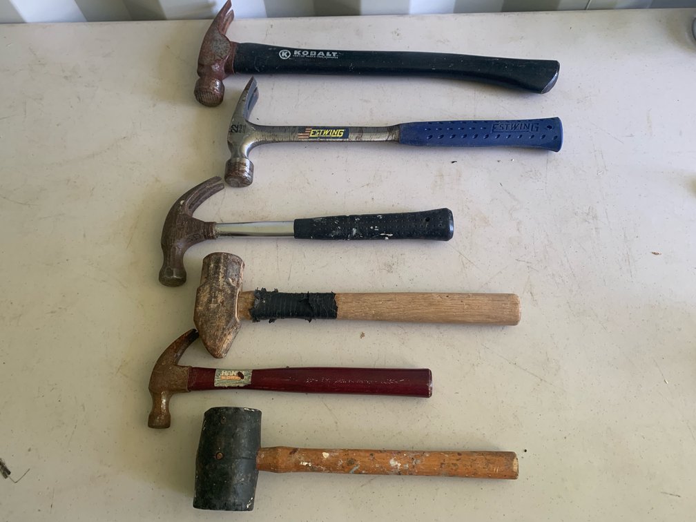Assortment Of Hammers